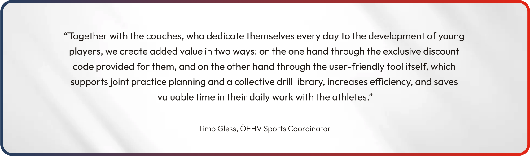 Austrian Ice Hockey Association coaches using CoachThem digital practice planning platform