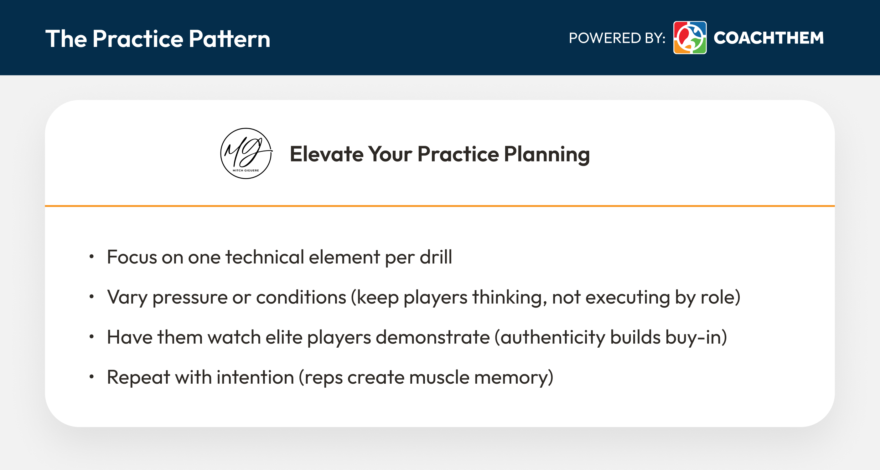 elevate practice planning, nhl drills